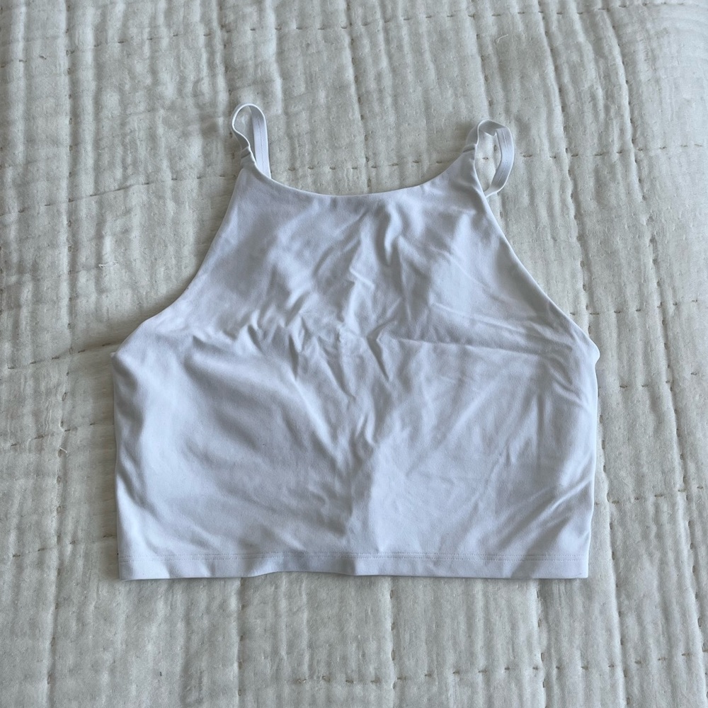 Athleta Crop Tank in White